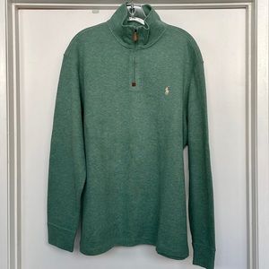 Mens Polo Ralph Lauren quarter zip sweater
